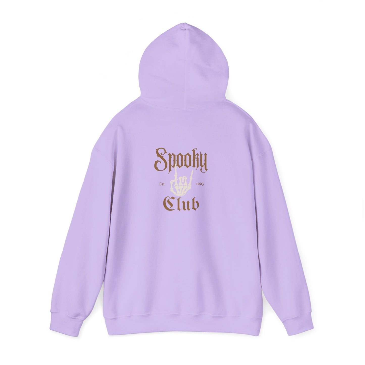 Spooky Club Unisex Hooded Sweatshirt | Cozy Halloween Apparel, Gift for Ghost Lovers, Casual Fall Fashion