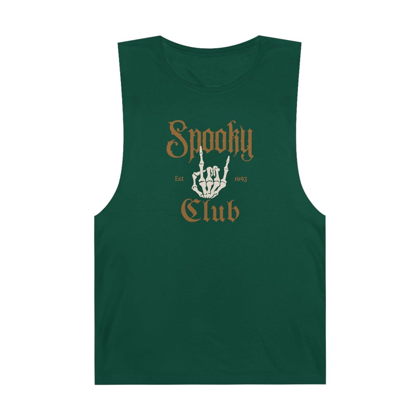 Spooky Club Unisex Tank Top | Halloween Shirt, Festival Wear, Gift for Horror Lovers, Casual Outfit, Unique Graphic Tee