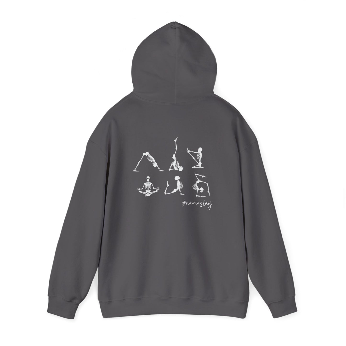 Yoga Skeleton Unisex Hoodie, Cozy Gym Sweatshirt, Ideal for Yoga Lovers, Perfect Gift for Fitness Enthusiasts, Unique Workout Apparel