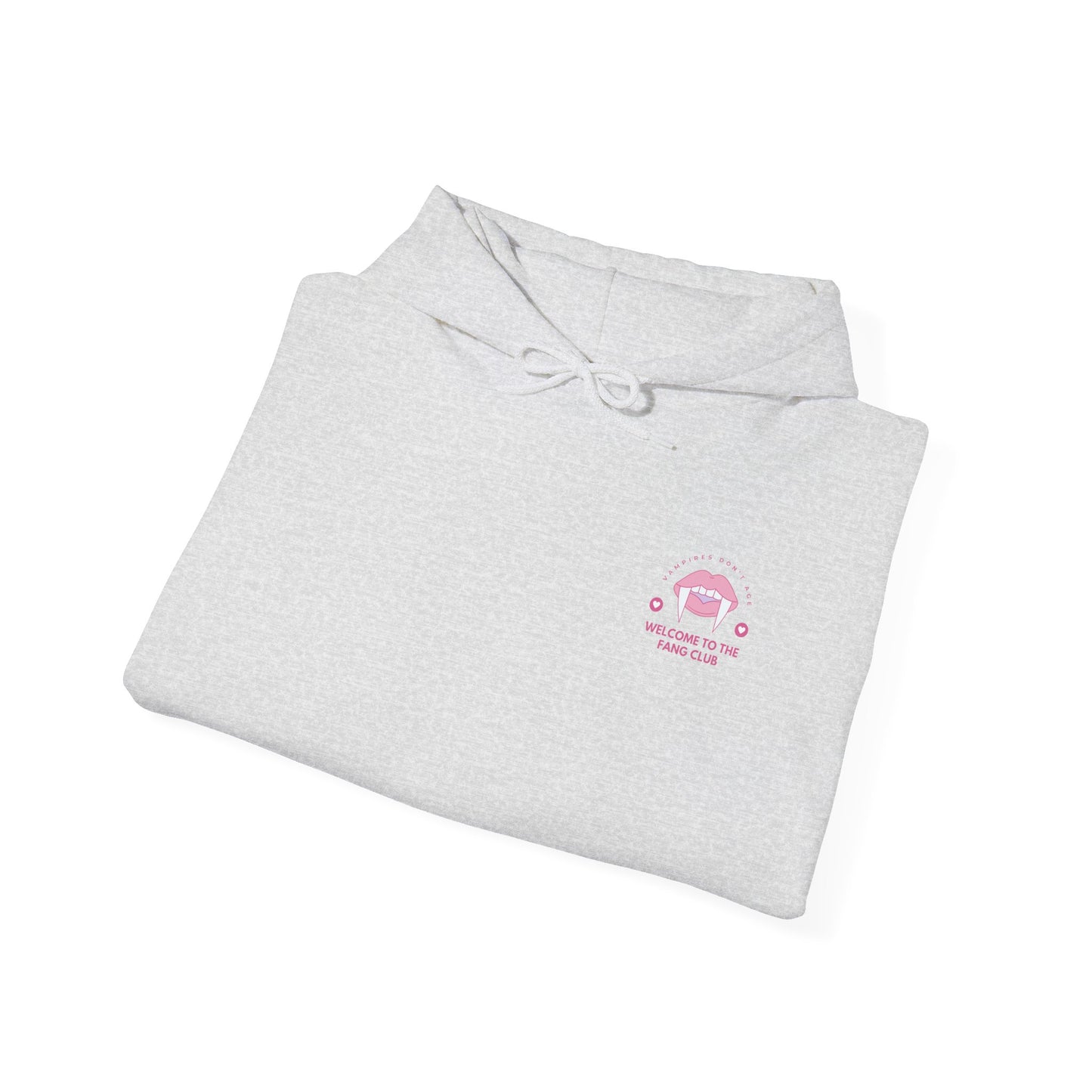 Vampire Fang Club Hoodie, Cozy Sweatshirt for Halloween, Cute Gift for Fans, Winter Layering, Trendy Casual Wear