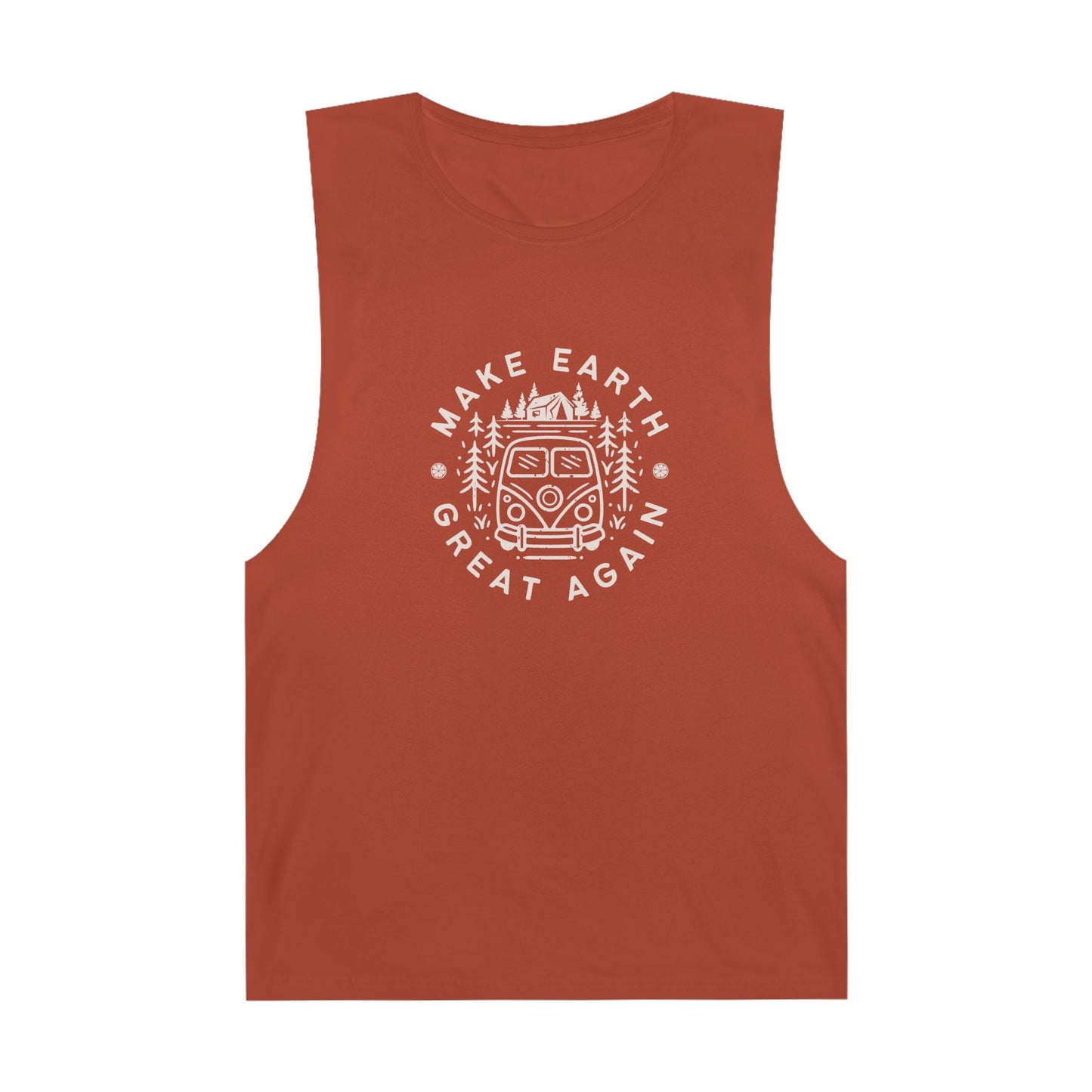 100% Cotton Eco-Friendly Nature Tank, Great for Summer Festivals, Earth Day, Camping, Outdoor Activities, Casual Wear, Gifts