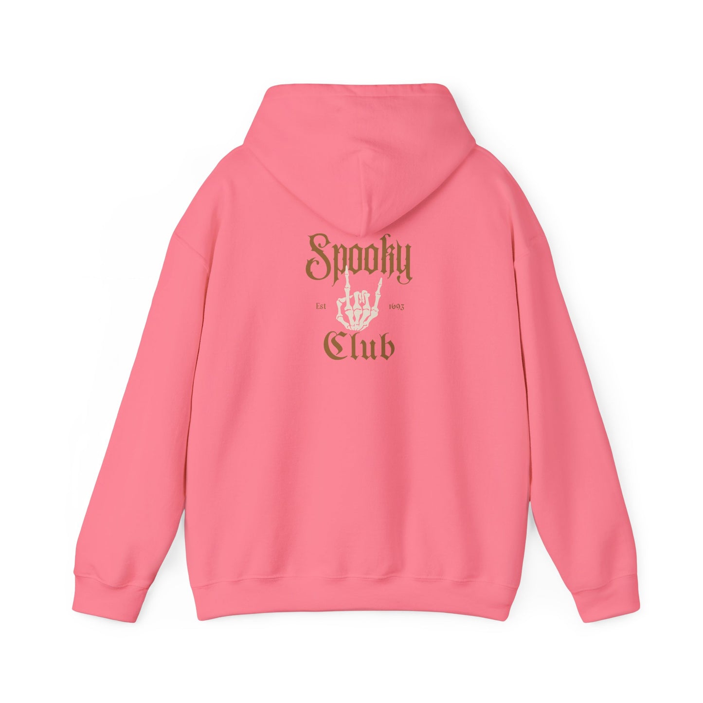 Spooky Club Unisex Hooded Sweatshirt | Cozy Halloween Apparel, Gift for Ghost Lovers, Casual Fall Fashion