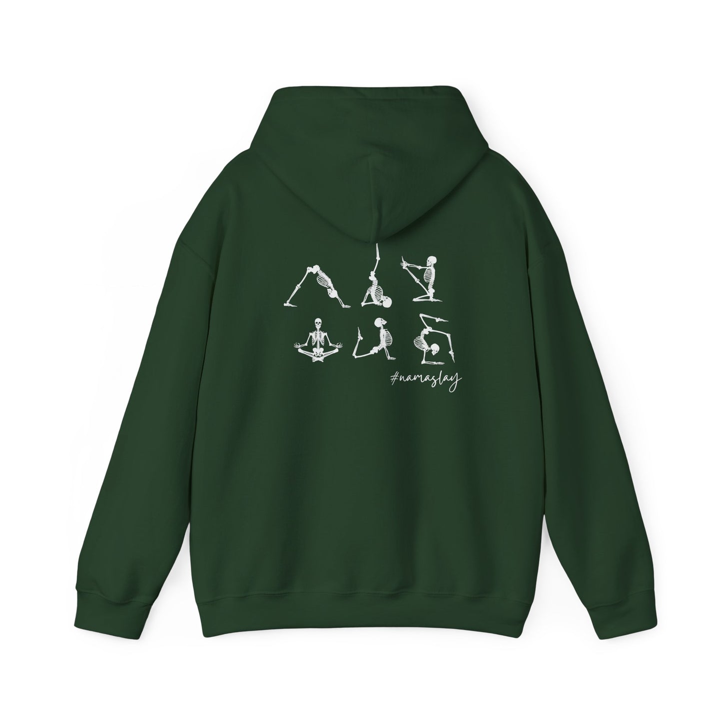 Yoga Skeleton Unisex Hoodie, Cozy Gym Sweatshirt, Ideal for Yoga Lovers, Perfect Gift for Fitness Enthusiasts, Unique Workout Apparel