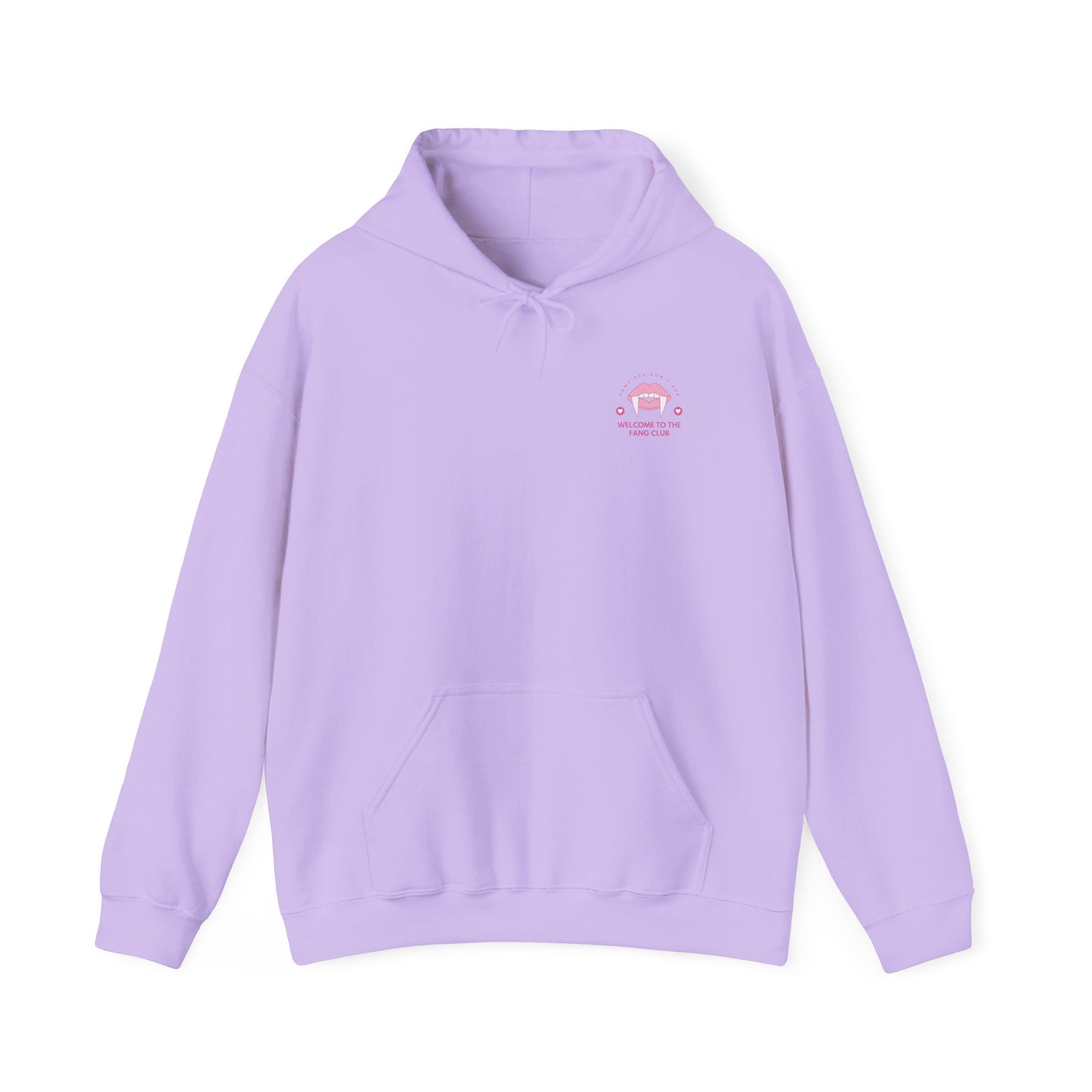 Vampire Fang Club Hoodie, Cozy Sweatshirt for Halloween, Cute Gift for Fans, Winter Layering, Trendy Casual Wear