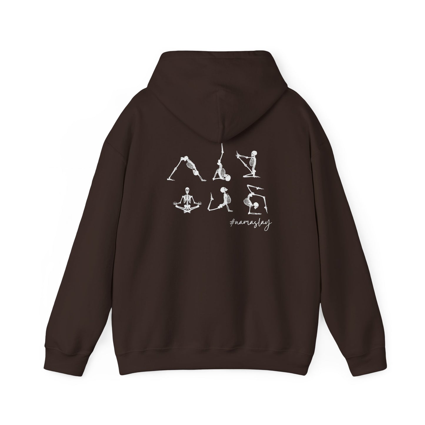 Yoga Skeleton Unisex Hoodie, Cozy Gym Sweatshirt, Ideal for Yoga Lovers, Perfect Gift for Fitness Enthusiasts, Unique Workout Apparel