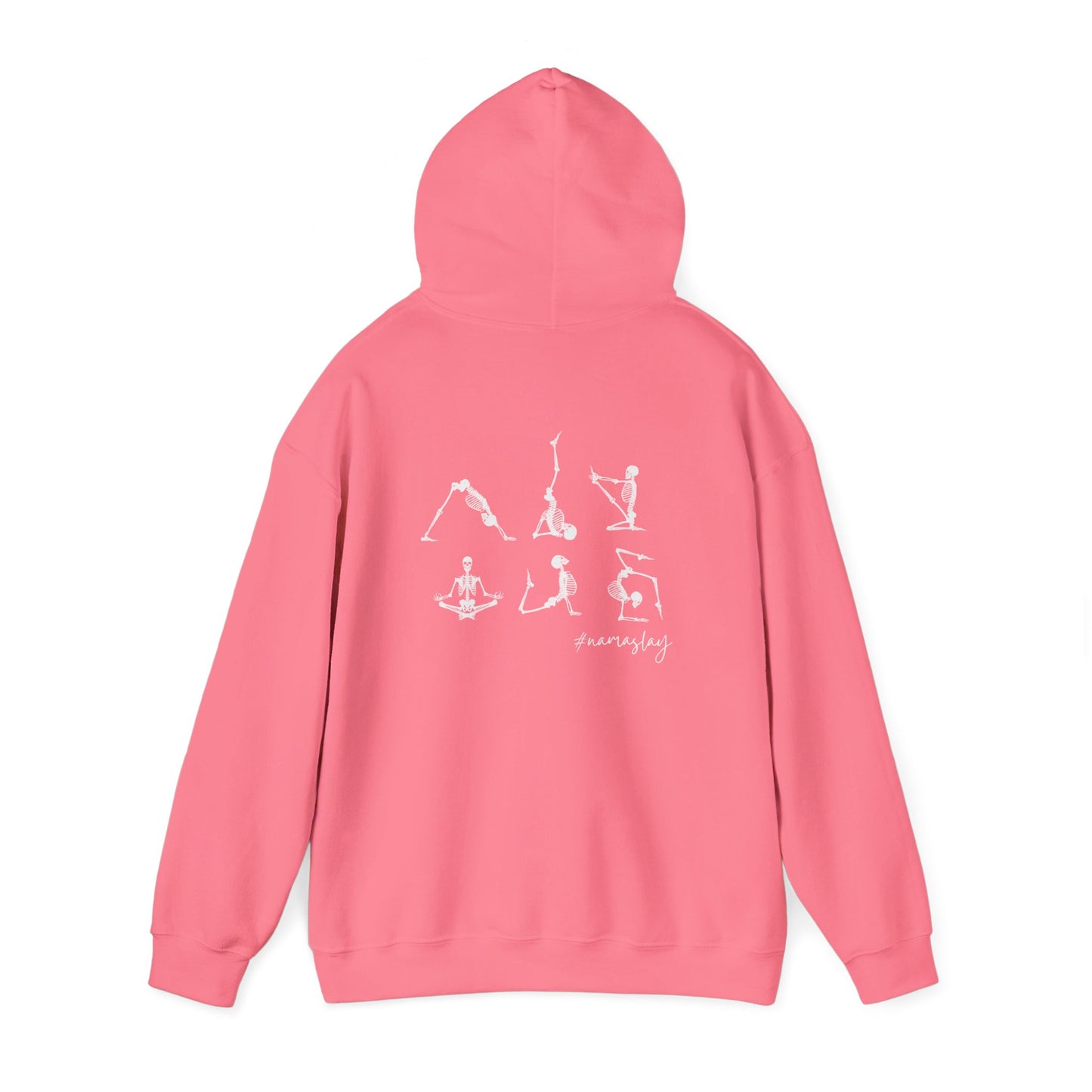 Yoga Skeleton Unisex Hoodie, Cozy Gym Sweatshirt, Ideal for Yoga Lovers, Perfect Gift for Fitness Enthusiasts, Unique Workout Apparel