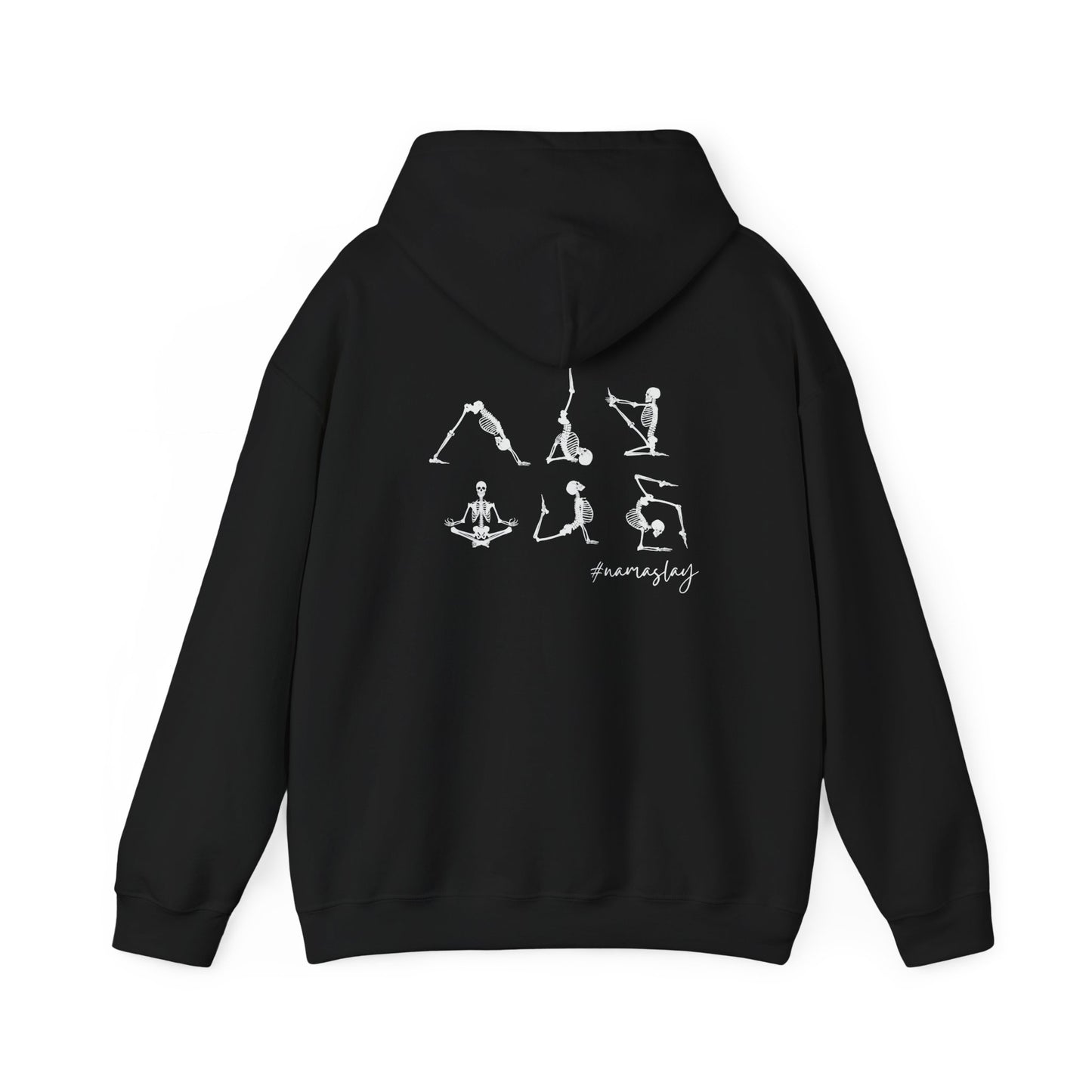 Yoga Skeleton Unisex Hoodie, Cozy Gym Sweatshirt, Ideal for Yoga Lovers, Perfect Gift for Fitness Enthusiasts, Unique Workout Apparel
