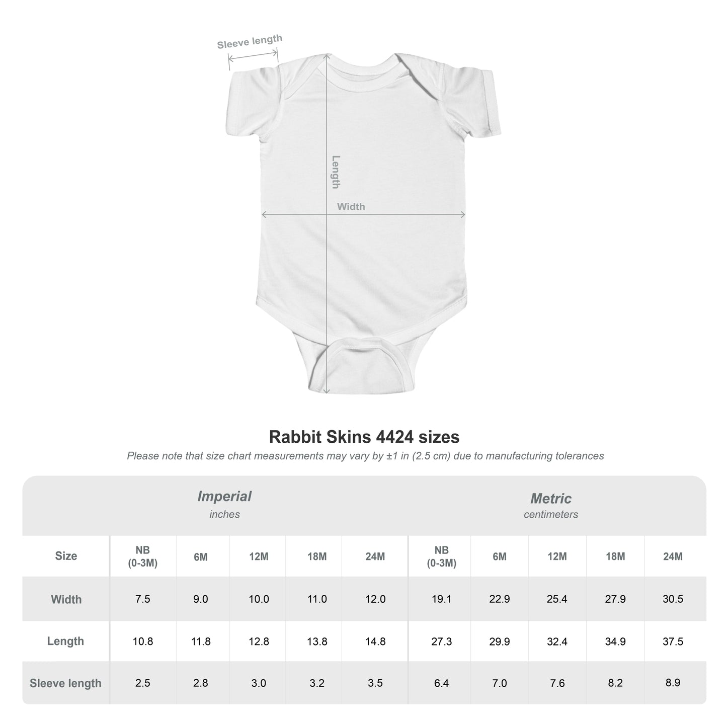 Infant Bat Fine Jersey Bodysuit