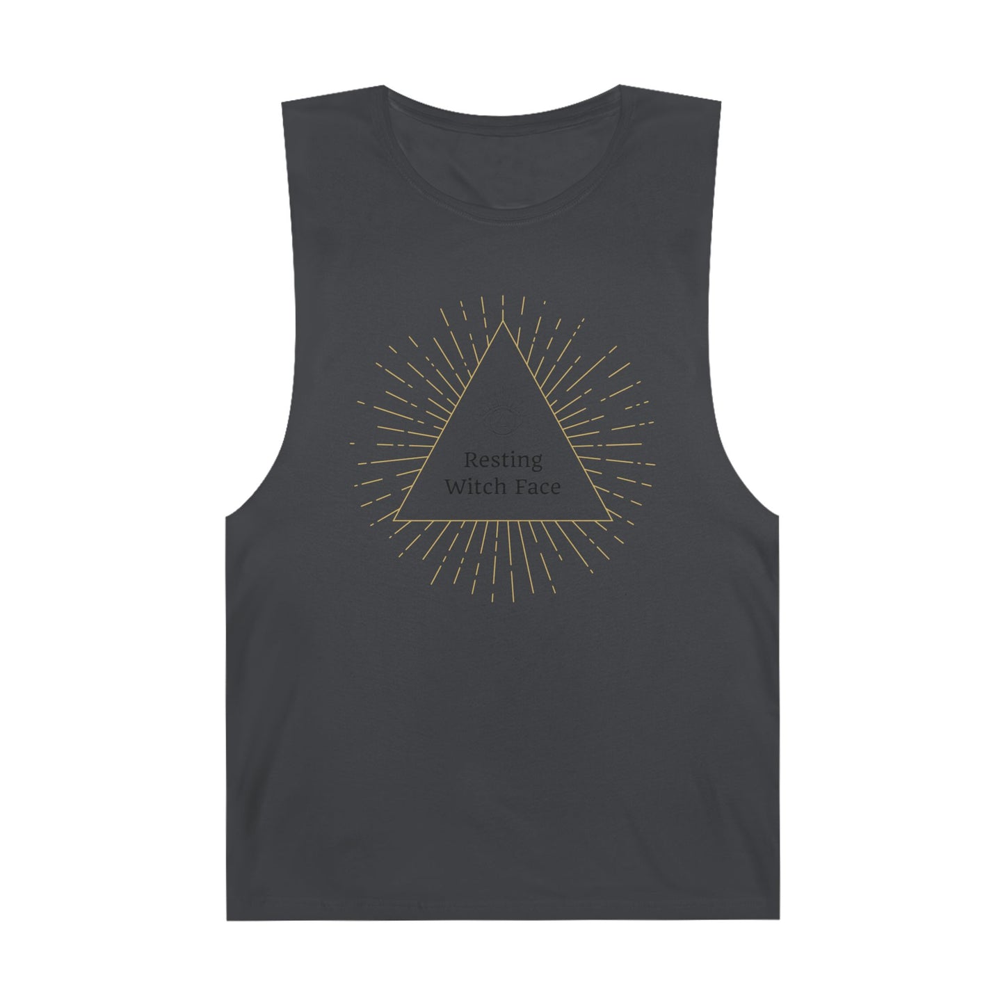 Resting Witch Face Unisex Tank, Cute Witchy Shirt, Halloween Gift, Summer Fashion, Festival Wear, Boho Style