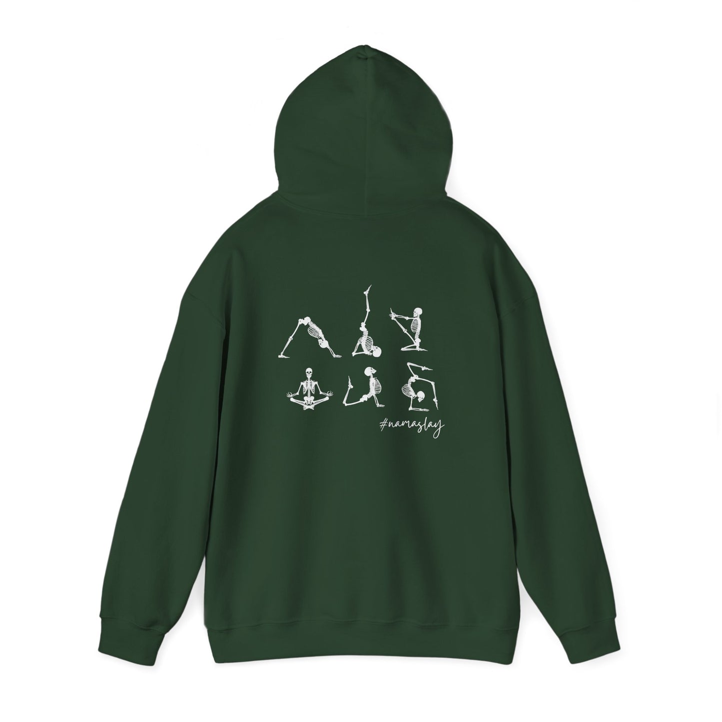 Yoga Skeleton Unisex Hoodie, Cozy Gym Sweatshirt, Ideal for Yoga Lovers, Perfect Gift for Fitness Enthusiasts, Unique Workout Apparel