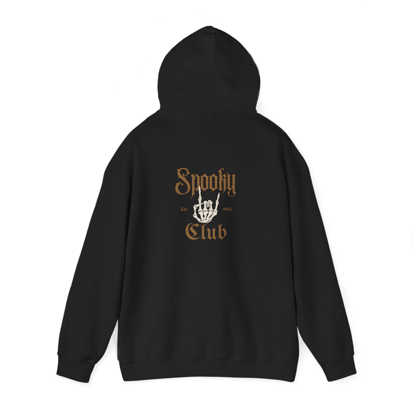 Spooky Club Unisex Hooded Sweatshirt | Cozy Halloween Apparel, Gift for Ghost Lovers, Casual Fall Fashion