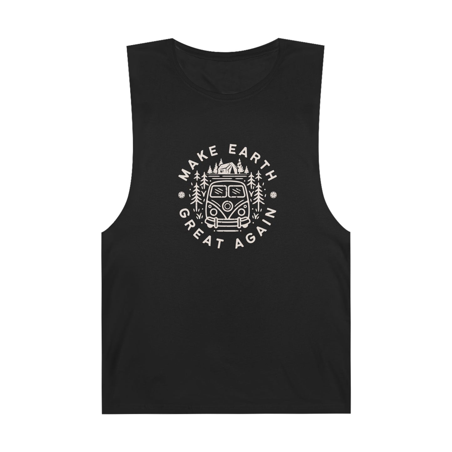 100% Cotton Eco-Friendly Nature Tank, Great for Summer Festivals, Earth Day, Camping, Outdoor Activities, Casual Wear, Gifts