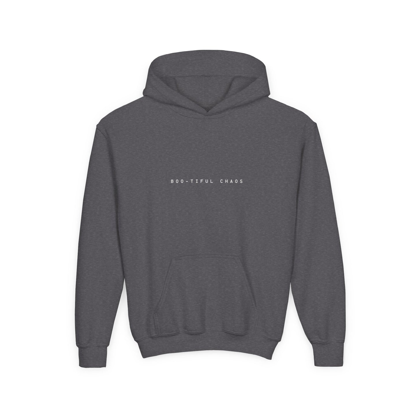 Youth Hoodie - Beautiful Chaos Skeleton Design, Cozy Sweatshirt for Teens, Unique Gift, Casual Wear, Perfect for Special Occasions
