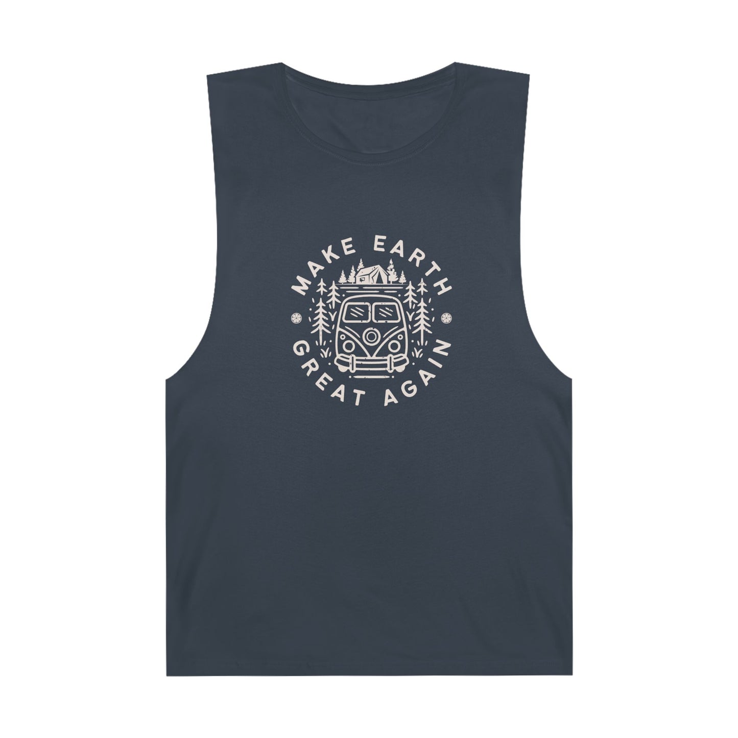 100% Cotton Eco-Friendly Nature Tank, Great for Summer Festivals, Earth Day, Camping, Outdoor Activities, Casual Wear, Gifts