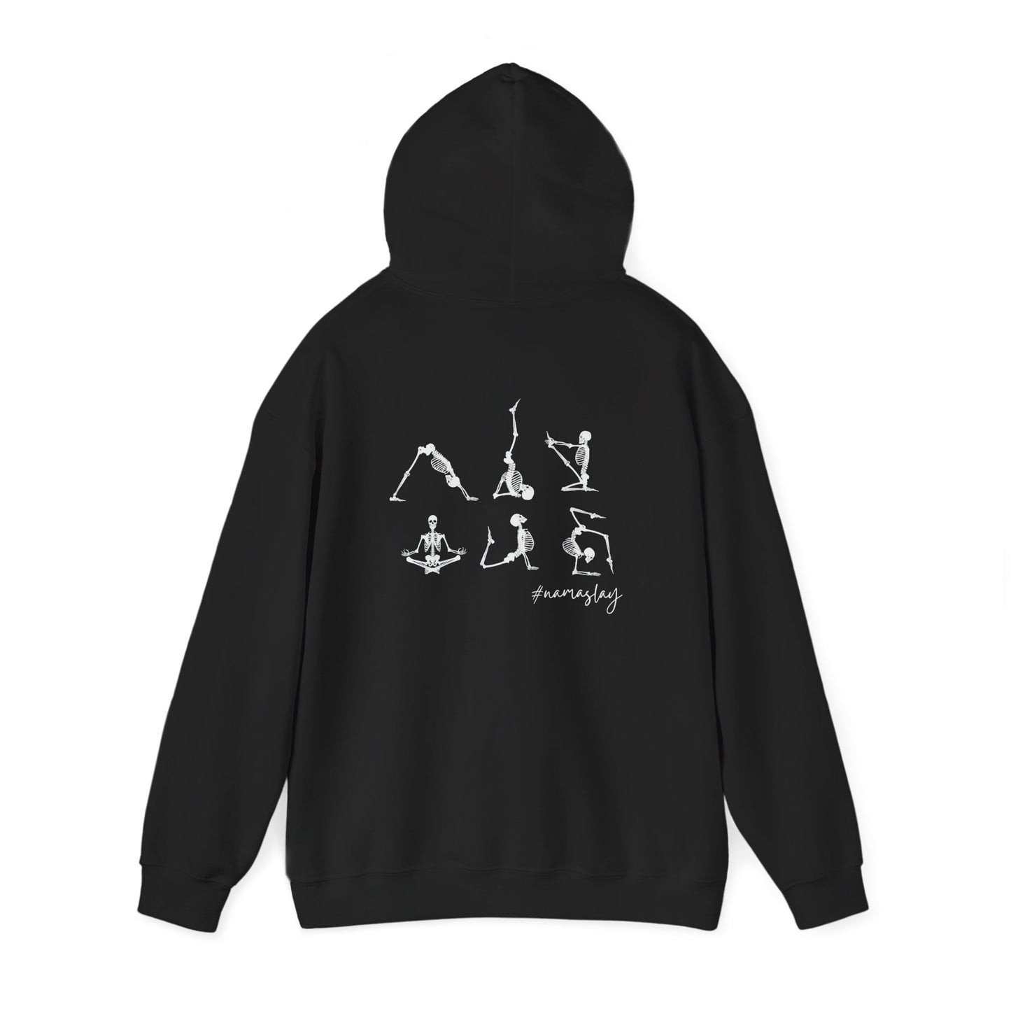 Yoga Skeleton Unisex Hoodie, Cozy Gym Sweatshirt, Ideal for Yoga Lovers, Perfect Gift for Fitness Enthusiasts, Unique Workout Apparel