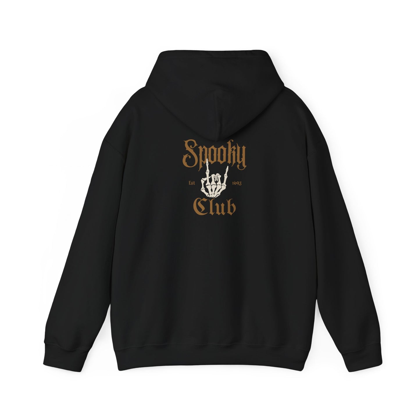Spooky Club Unisex Hooded Sweatshirt | Cozy Halloween Apparel, Gift for Ghost Lovers, Casual Fall Fashion
