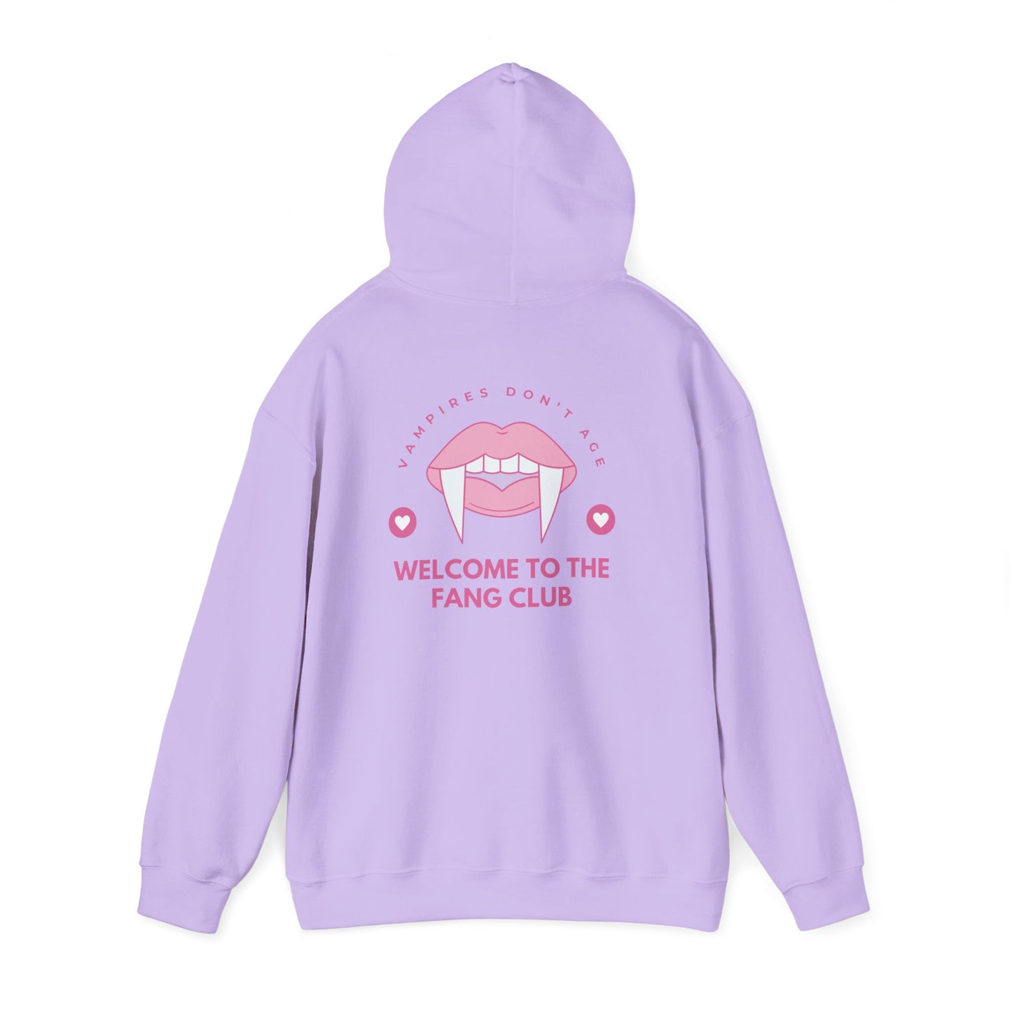 Vampire Fang Club Hoodie, Cozy Sweatshirt for Halloween, Cute Gift for Fans, Winter Layering, Trendy Casual Wear