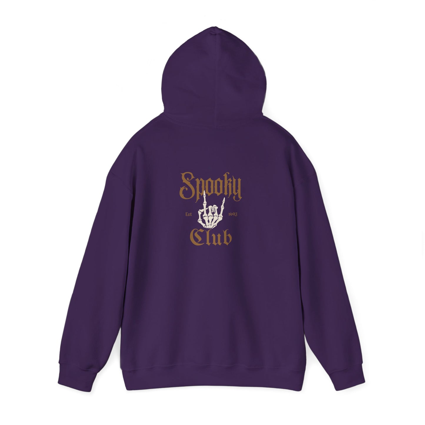 Spooky Club Unisex Hooded Sweatshirt | Cozy Halloween Apparel, Gift for Ghost Lovers, Casual Fall Fashion