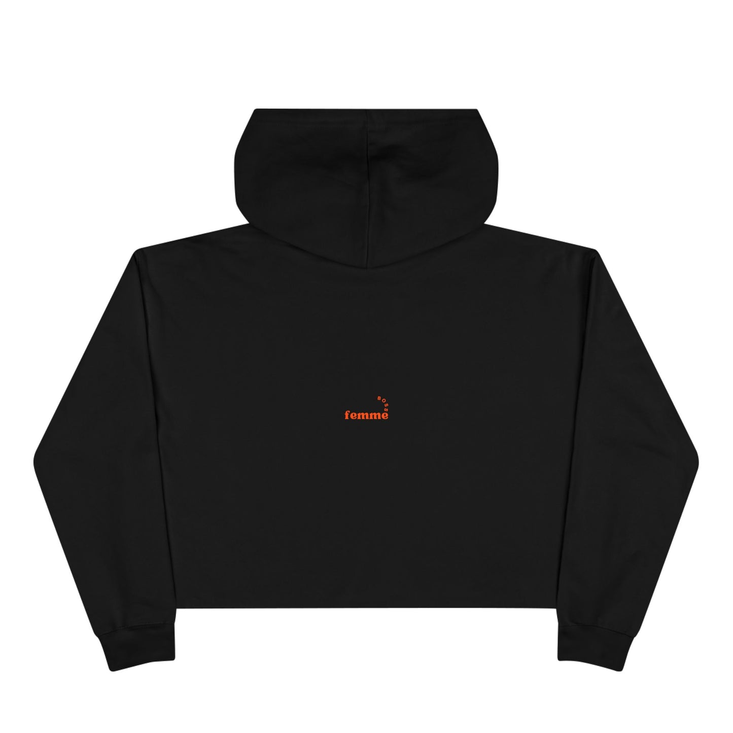 100% Femme Boss Crop Hoodie