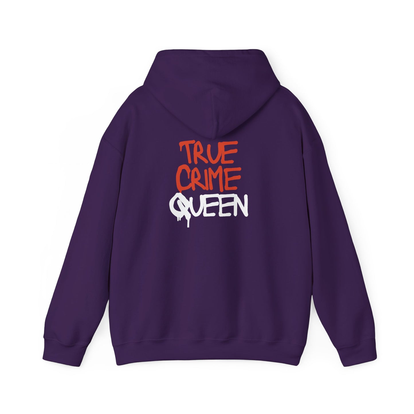 True Crime Hoodie, Unisex Heavy Blend Sweatshirt for Crime Lovers, Cozy Gift for Fans, Perfect for Fall or Winter