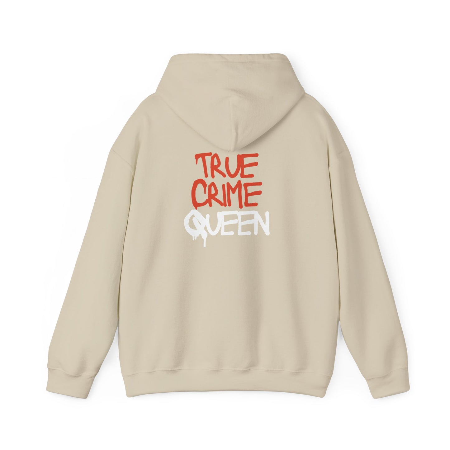 True Crime Hoodie, Unisex Heavy Blend Sweatshirt for Crime Lovers, Cozy Gift for Fans, Perfect for Fall or Winter