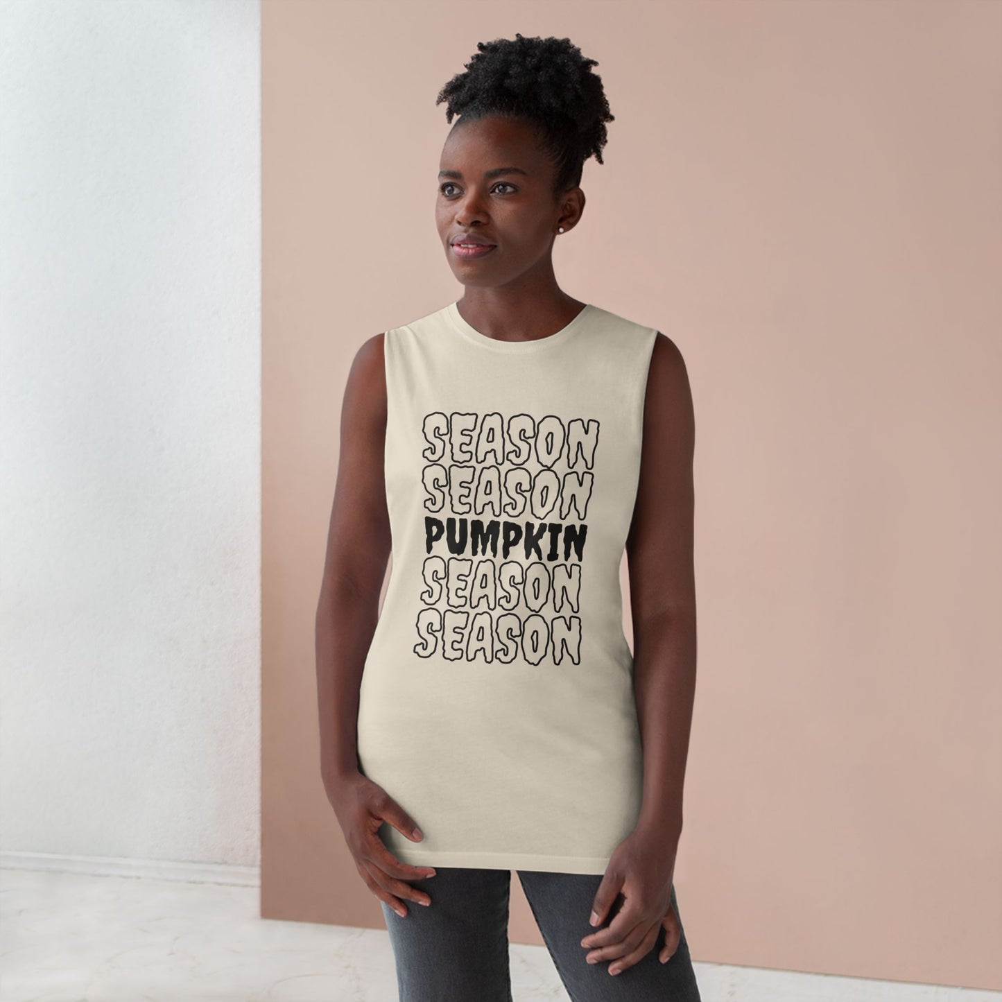Unisex Pumpkin Season Tank Top, Fall Apparel, Halloween Shirt, Casual Summer Tee, Trendy Gift for Pumpkin Lovers