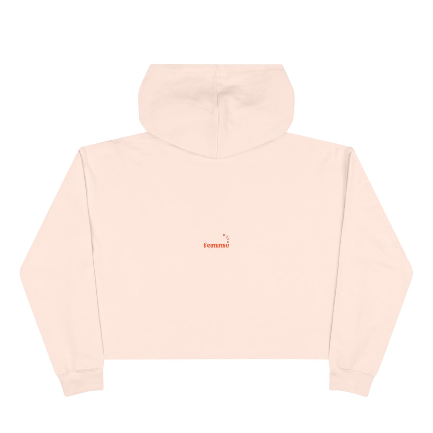 100% Femme Boss Crop Hoodie