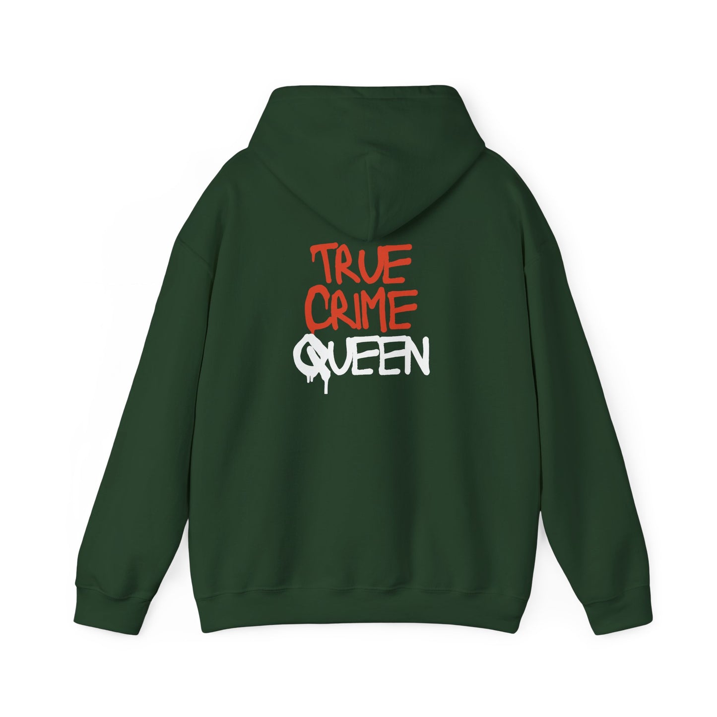 True Crime Hoodie, Unisex Heavy Blend Sweatshirt for Crime Lovers, Cozy Gift for Fans, Perfect for Fall or Winter