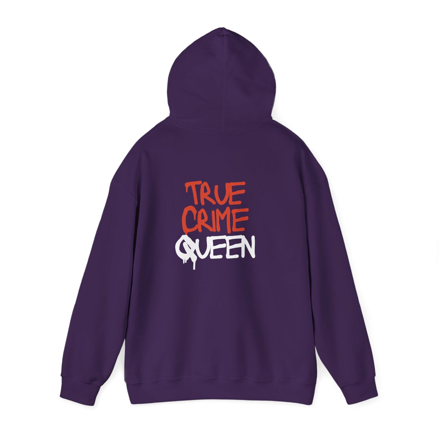 True Crime Hoodie, Unisex Heavy Blend Sweatshirt for Crime Lovers, Cozy Gift for Fans, Perfect for Fall or Winter