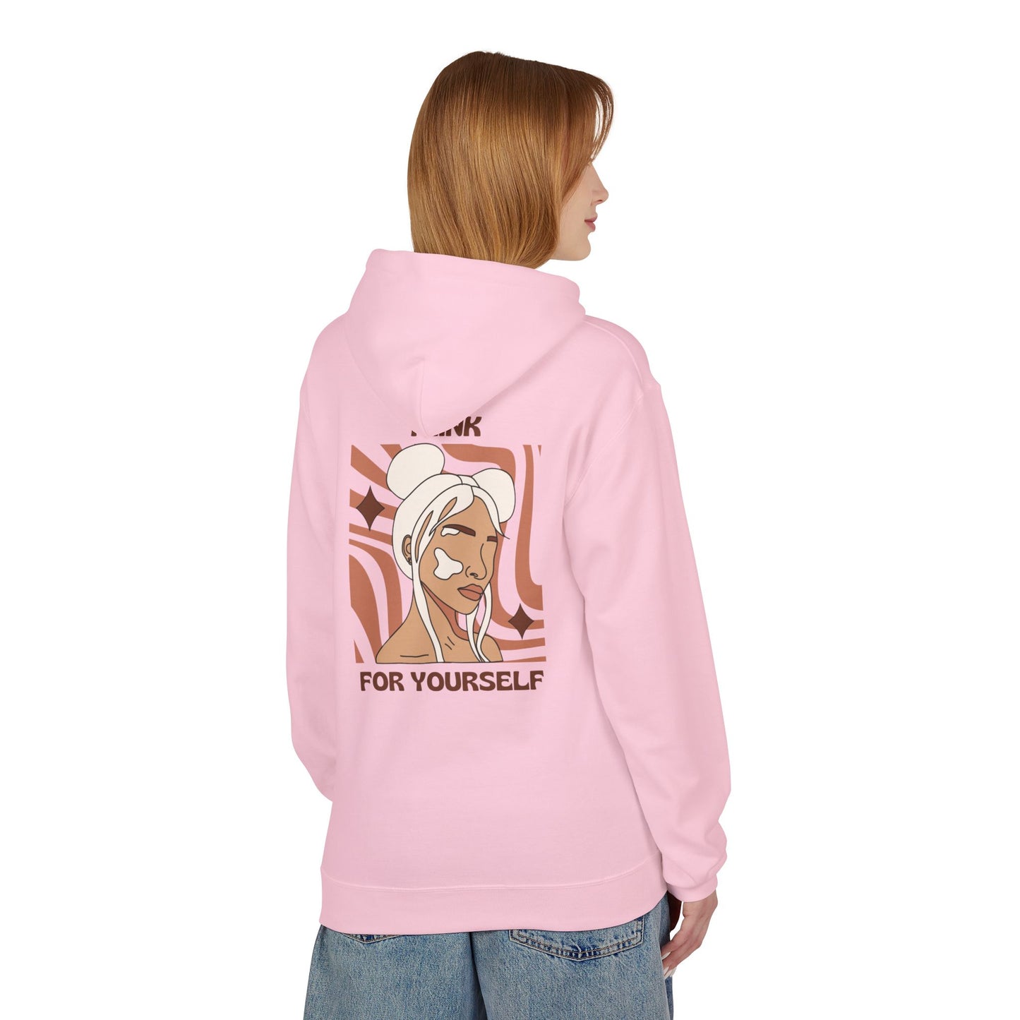 Feminist Self-Care Unisex Hoodie - 'Think for Yourself'