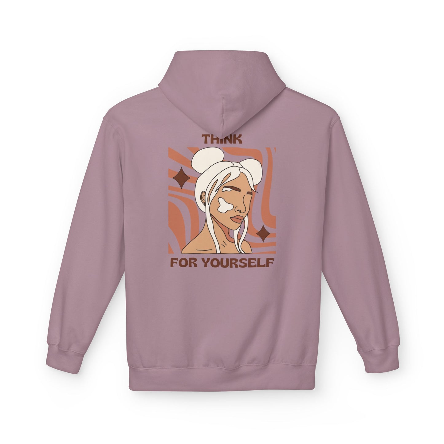 Feminist Self-Care Unisex Hoodie - 'Think for Yourself'