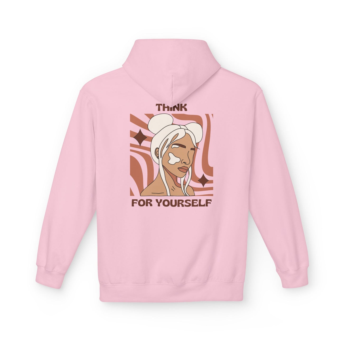 Feminist Self-Care Unisex Hoodie - 'Think for Yourself'