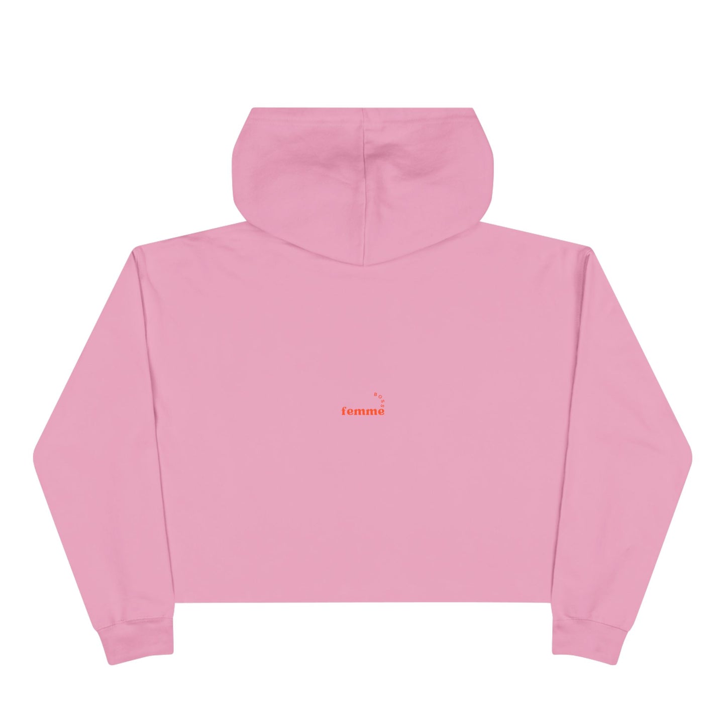 100% Femme Boss Crop Hoodie