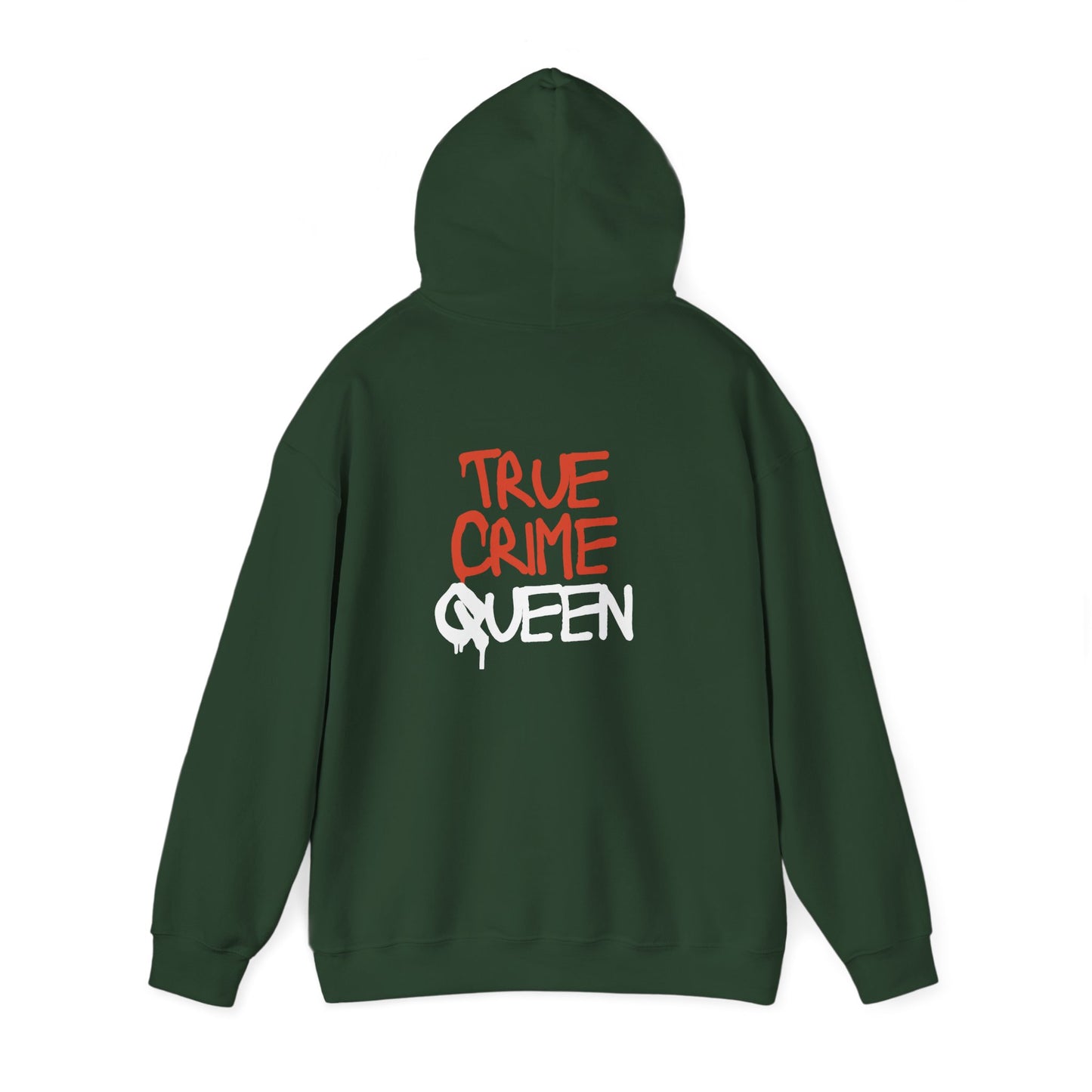 True Crime Hoodie, Unisex Heavy Blend Sweatshirt for Crime Lovers, Cozy Gift for Fans, Perfect for Fall or Winter